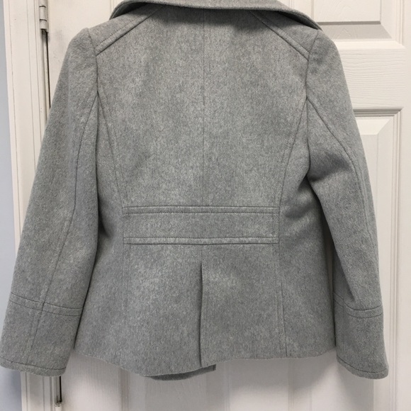 J.crew gray wool peacoat - Picture 2 of 4